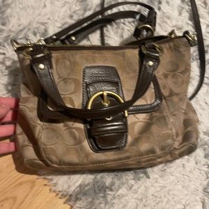 Coach purse adjustable strap